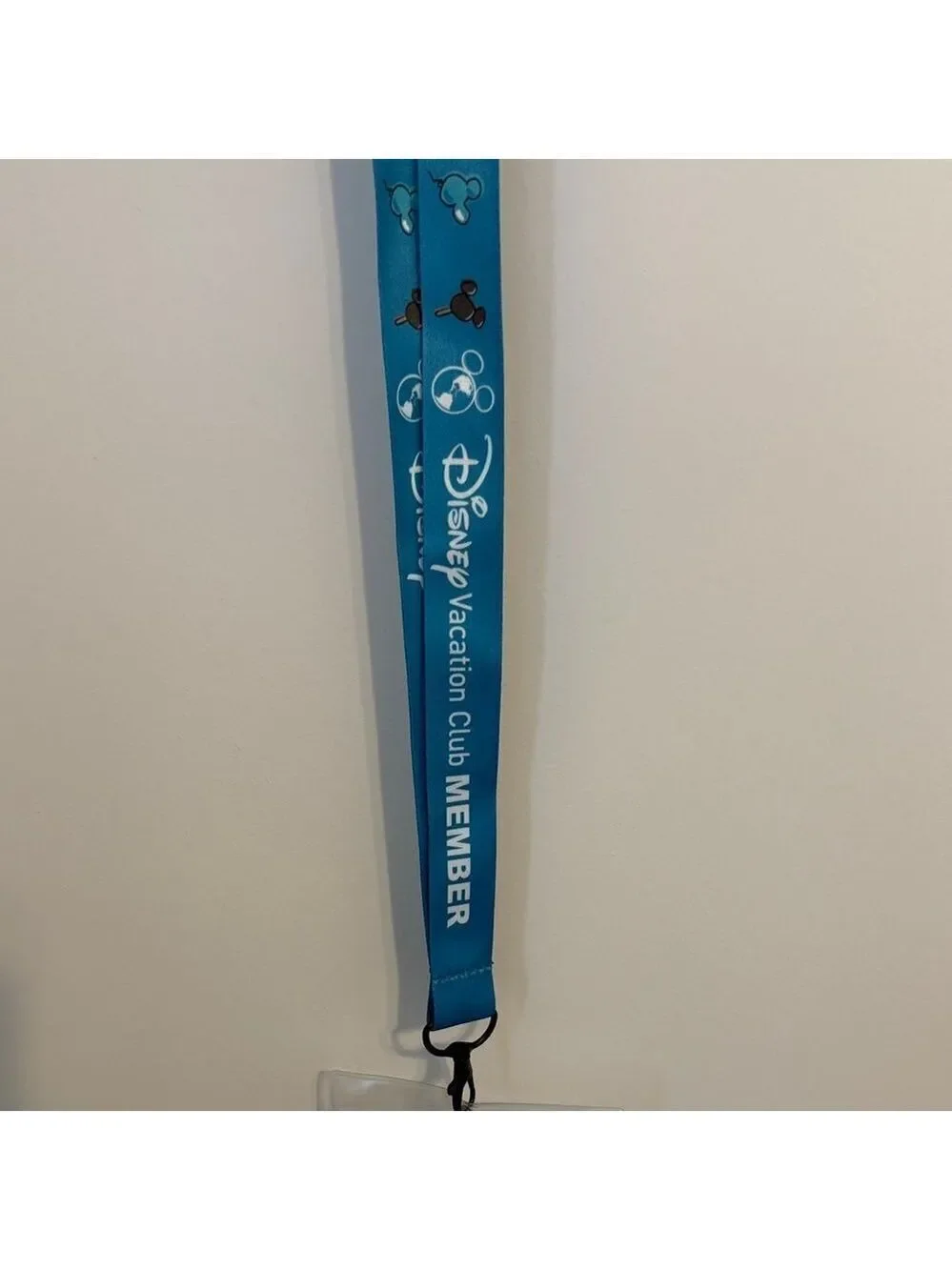 Disney blue lanyard